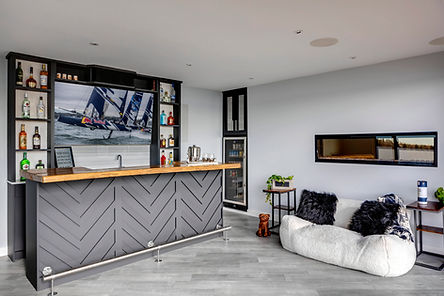 Basement renovation detail