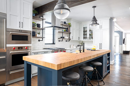 Kitchen detail by Dependable Renovations