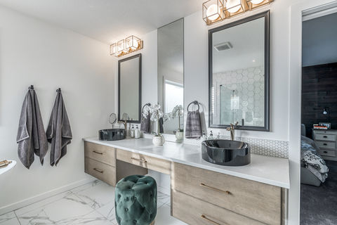 Contemporary Brass Bath